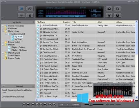 Screenshot JetAudio para Windows 8