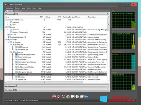Screenshot Comodo Cleaning Essentials para Windows 8
