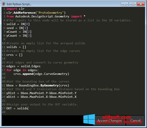 Screenshot Python para Windows 8