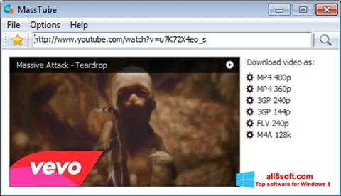 Screenshot MassTube para Windows 8