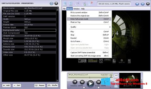 Screenshot FLV Player para Windows 8