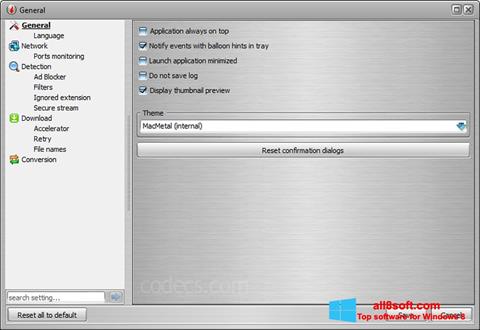 Screenshot VSO Downloader para Windows 8