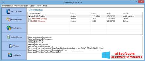 Screenshot Driver Magician para Windows 8