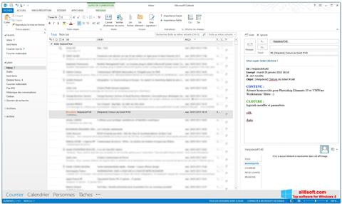Screenshot Microsoft Outlook para Windows 8
