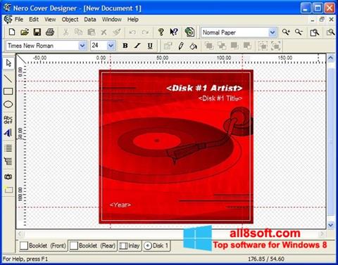 Screenshot Nero Cover Designer para Windows 8