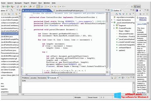 Screenshot Java Development Kit para Windows 8