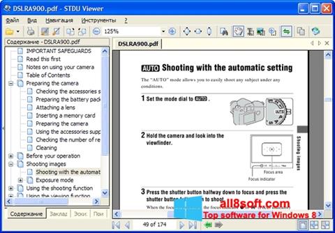 Screenshot STDU Viewer para Windows 8