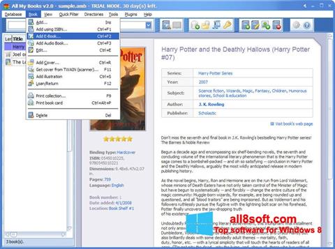 Screenshot All My Books para Windows 8