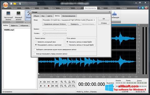 Screenshot AVS Audio Editor para Windows 8