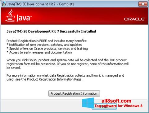Screenshot Java para Windows 8