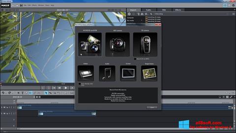 Screenshot MAGIX Movie Edit Pro para Windows 8