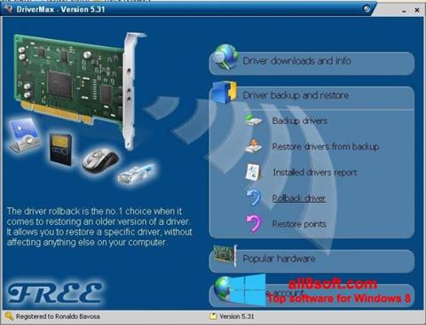 Screenshot Driver Cleaner para Windows 8
