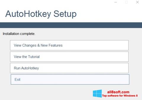 Screenshot AutoHotkey para Windows 8