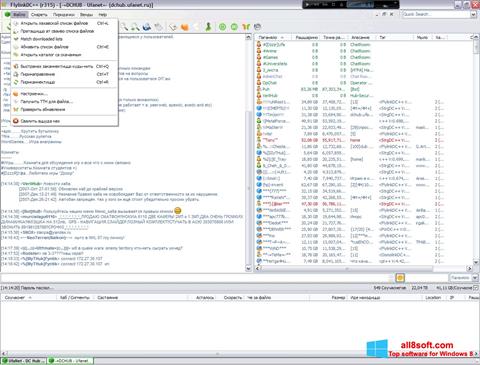 Screenshot FlylinkDC++ para Windows 8
