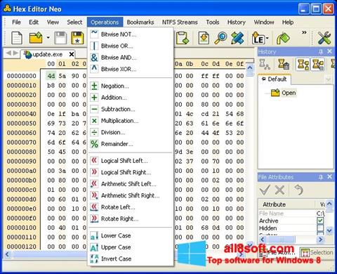 Screenshot Hex Editor Neo para Windows 8