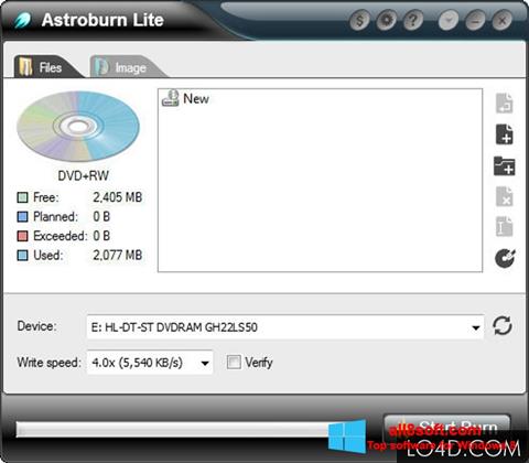 Screenshot Astroburn Lite para Windows 8