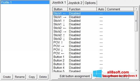 Screenshot JoyToKey para Windows 8