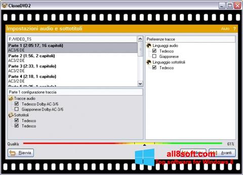 Screenshot CloneDVD para Windows 8