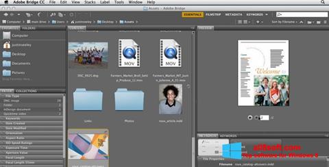 Screenshot Adobe Bridge para Windows 8