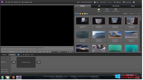 Screenshot Adobe Premiere Elements para Windows 8