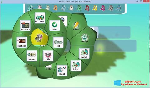 Screenshot Kodu Game Lab para Windows 8