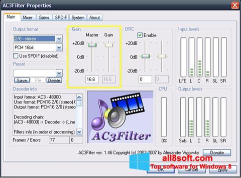 Screenshot AC3Filter para Windows 8