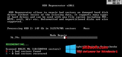 Screenshot HDD Regenerator para Windows 8