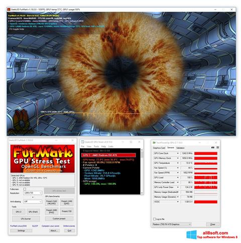 Screenshot FurMark para Windows 8