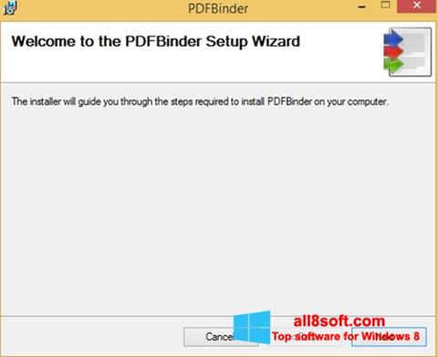 Screenshot PDFBinder para Windows 8