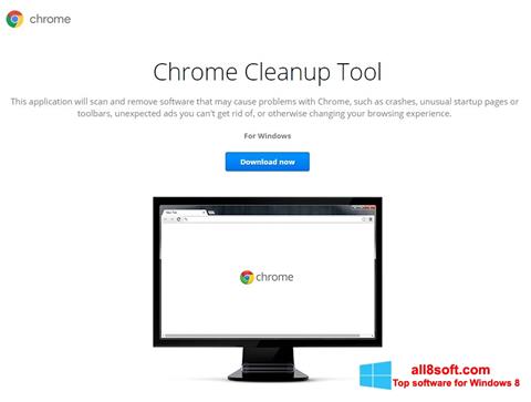 Screenshot Chrome Cleanup Tool para Windows 8