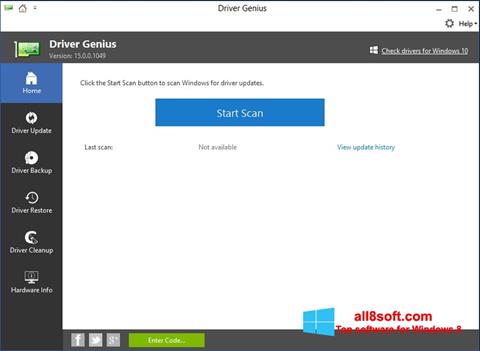 Screenshot DriverScanner para Windows 8