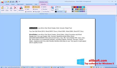 Screenshot DocX Reader para Windows 8