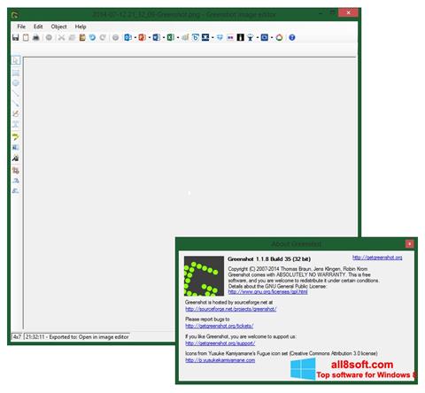 Screenshot Greenshot para Windows 8