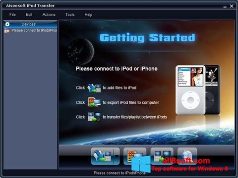 Screenshot iPhone PC Suite para Windows 8