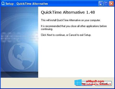 Screenshot QuickTime Alternative para Windows 8