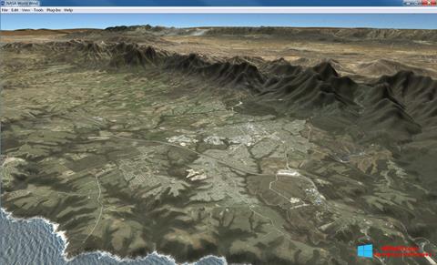 Screenshot NASA World Wind para Windows 8