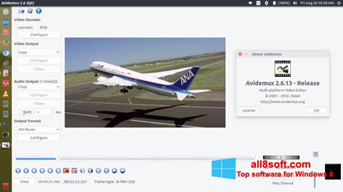 Screenshot Avidemux para Windows 8